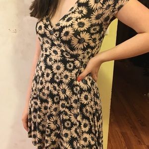Short flower dress